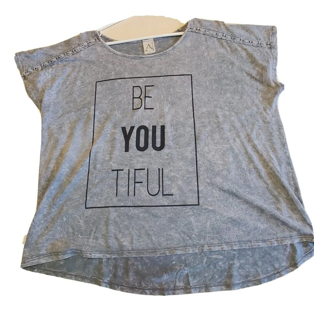 Womens Oversized Large Pit Sleeve Top American Age Lightweight Pullover